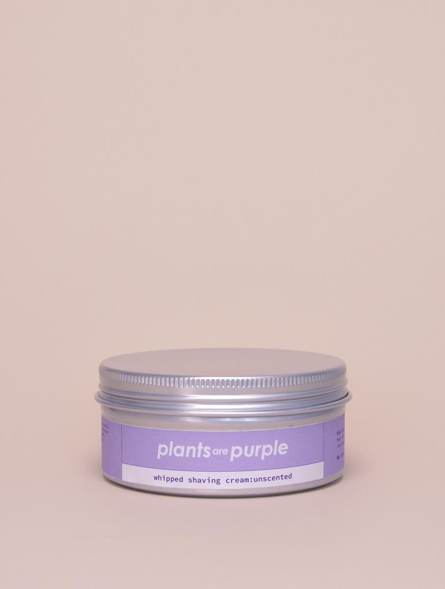 Whipped Shaving Cream:unscented