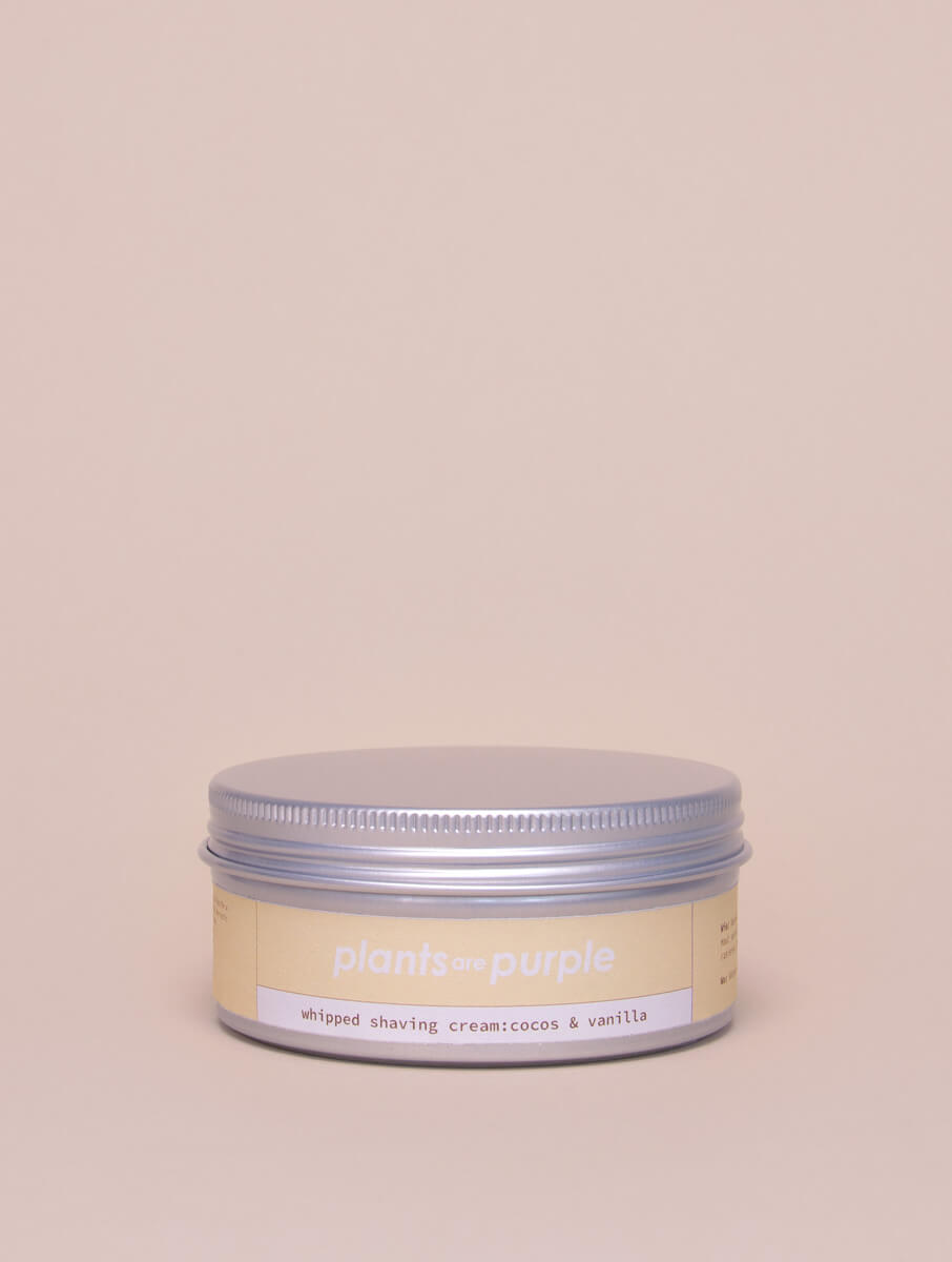 Whipped Shaving Cream: cocos&vanilla