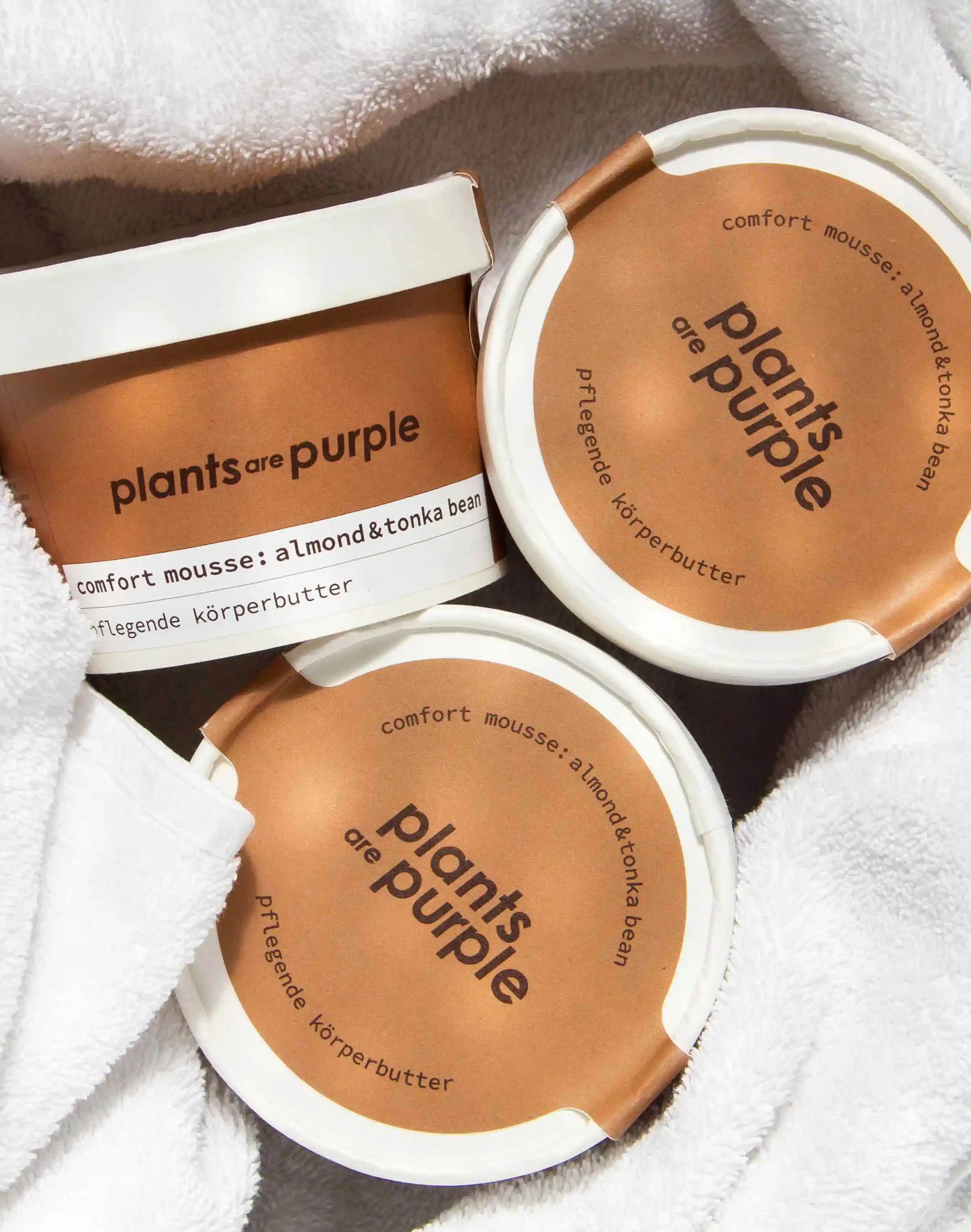 Comfort Mousse Trio with Unscented, Almond & Tonka Bean and Chocolat