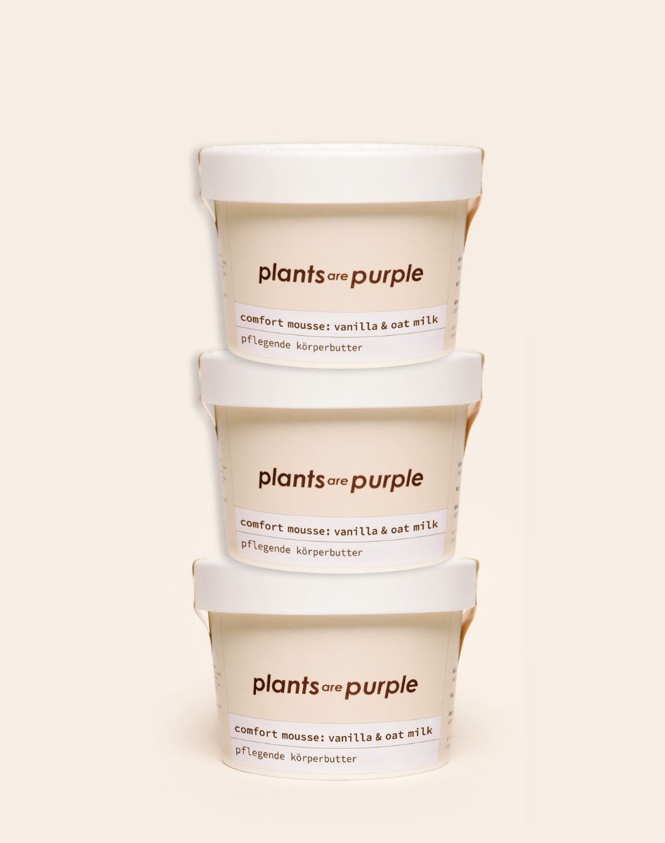 Comfort Mousse: Vanilla & Oat Milk Trio